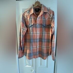 Ralph Lauren RRL Western Men’s Flannel  Shirt Small